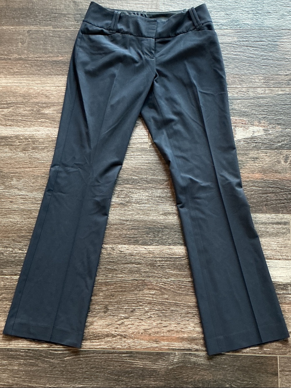 The Limited Navy Women's Dress Trousers - Classic Straight Leg